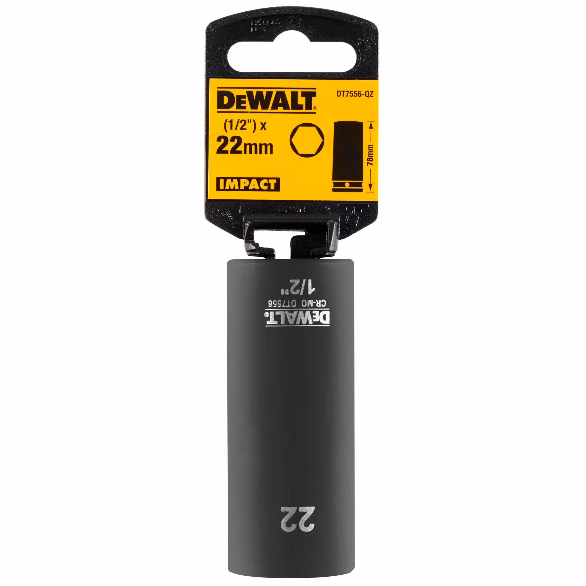 Douille impact diamètre 22 mm 1/2"