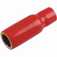 Douille isolée 3/8"", longue, 24 mm