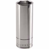 Douille longue 1/2" 6 pans 30 mm