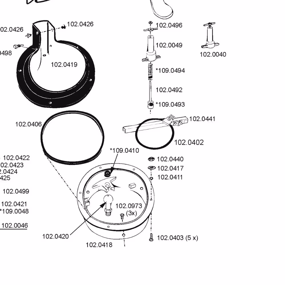 Douille plastique abreuvoir SUEVIA modèle 41A 1020426 Origine
