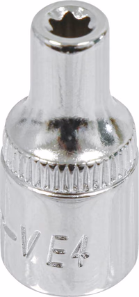 DOUILLE TORX 1/4" E4