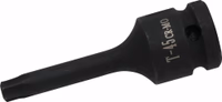 DOUILLE TOURNEVIS A CHOCS 1/2" TORX T45 S/CARTE