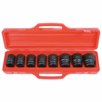Douilles a choc 3/4" 6 pans coffret de 8 pieces ks tools