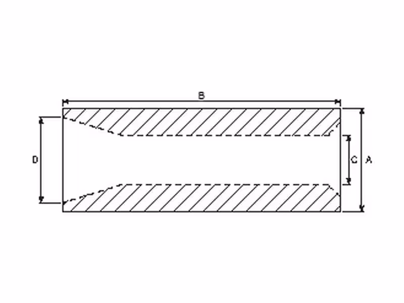 Douilles de réparation - Ø45 x 110mm (Cône Spécial - Forme Faucheux)