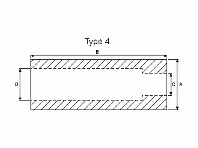 Douilles de réparation - Ø50 x 150mm (Ø35/25)