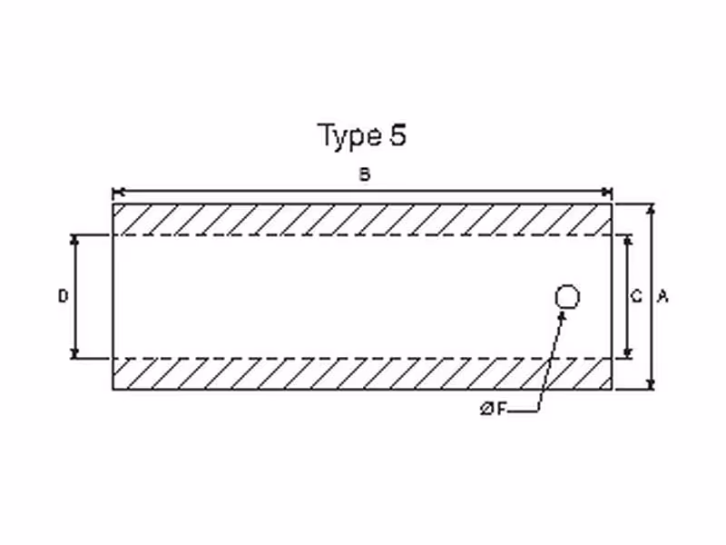 Douilles de réparation - Ø50 x 170mm (Ø35)