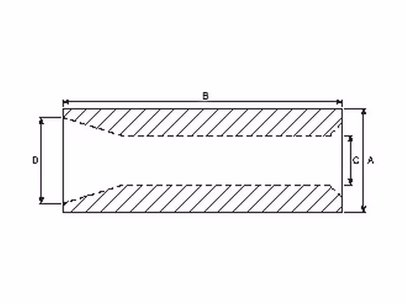 Douilles de réparation - Ø55 x 120mm (Cône 2)
