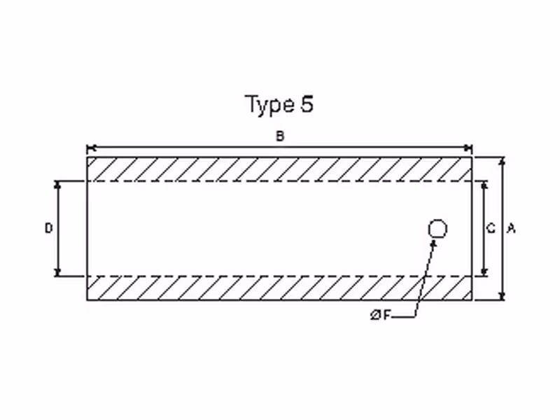Douilles de réparation - Ø60 x 160mm (Ø42)