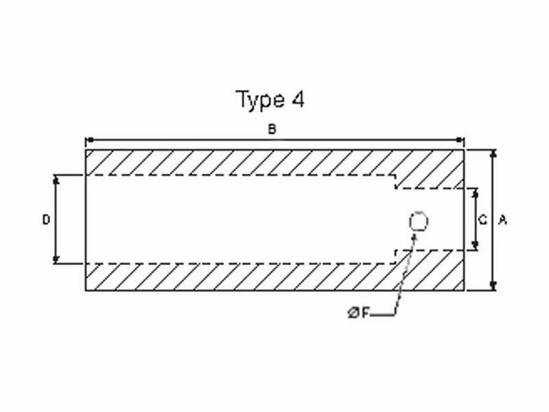 Douilles de réparation - Ø60 x 160mm (Ø45/38)