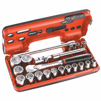 Douilles et accessoires 1/2" clquet hautes performances coffret dbox de 20 pieces