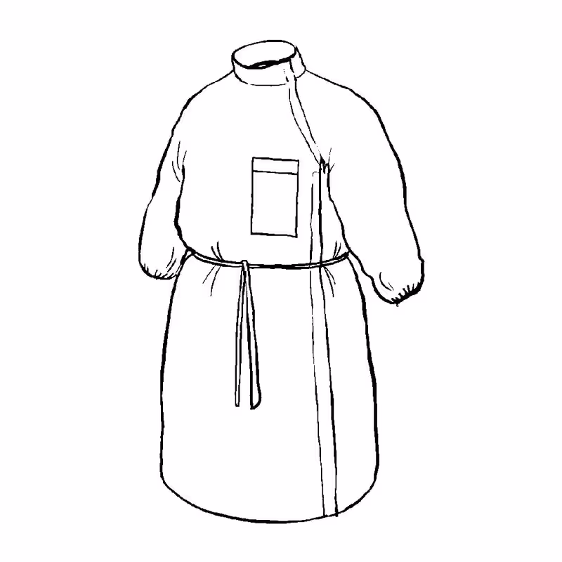 drytex Blouse de traite vétérinaire manches longues XL