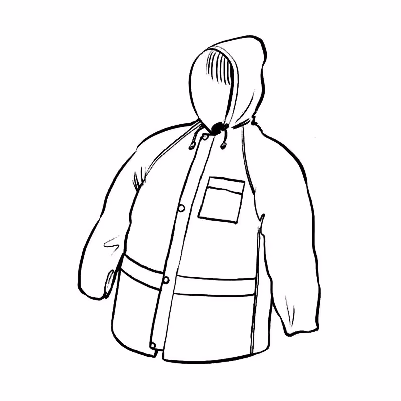drytex Veste coupe-vent non-doublée S