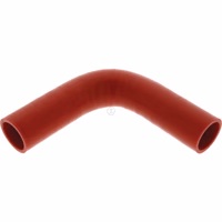 Durite coudée, en silicone