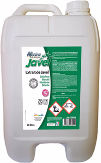 Eau de javel à 12.5% de concentration active bidon de 20L