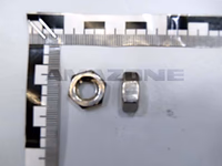 ECROU 10 4032 A4-70 PAS A GAUCHE - AMAZONE - REF DE461