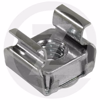 Écrou cage m6 1,7-2,7 zinqué ref 508549 adaptable Manitou