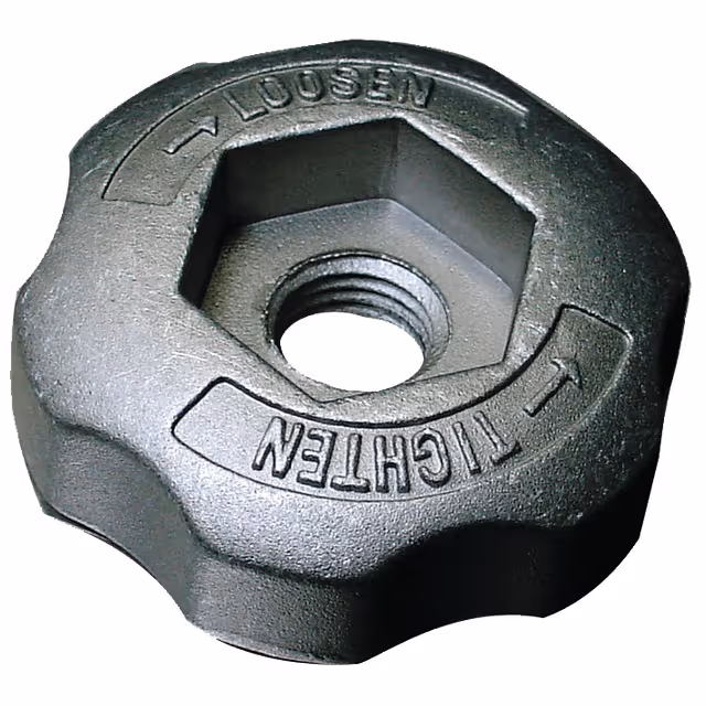 Ecrou de serrage pour tete de type speedy
