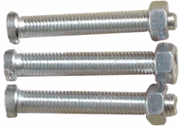 Ecrou et boulon de fixation à douille M5x35mm - SET 3 | Universel