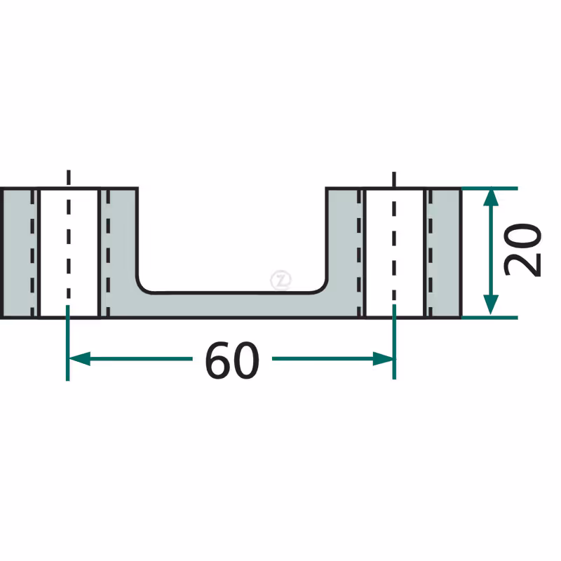 Écrou étrier HD  M16 x 1,5 mm