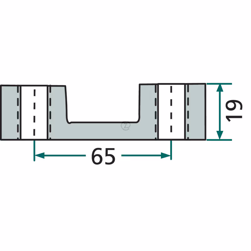 Écrou étrier   M16 x 1,5 mm
