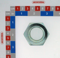 Ecrou Hm30 Din 439-Ep.15 Zn Blanc 200Hbs Sans Chrome Vi 