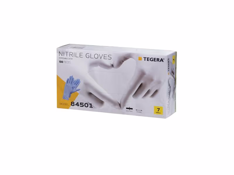 Ejendals Gants TEGERA 84501 - 7/S (Quantité par boîte: 100 pièces)