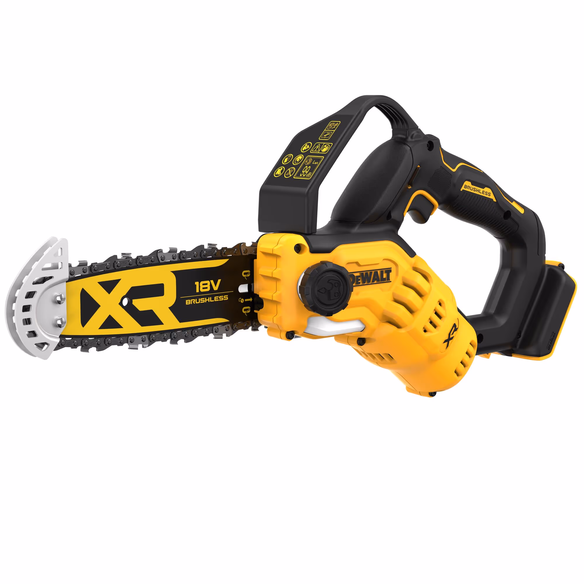 Elagueuse Dewalt XR 18V brushless guide 20cm