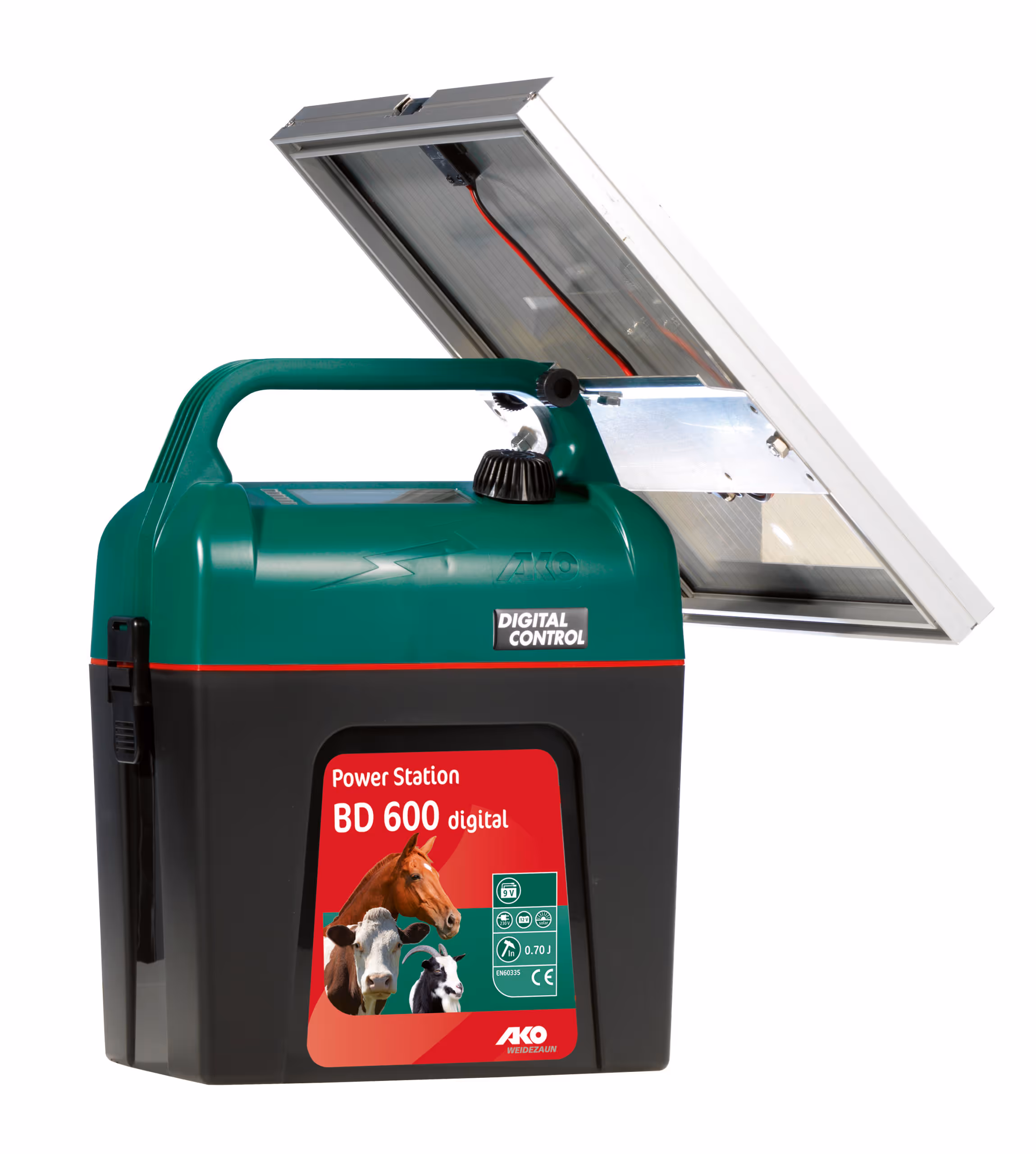 Electrificateur Power Station BD 600, digital, sur pile 9V