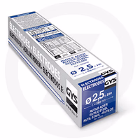 Electrodes rutiles ø 2.5 mm - boite 230 pcs