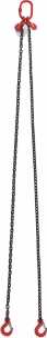 Elingue chaine 2 brin 10mm avec crochet 2m Adaptable