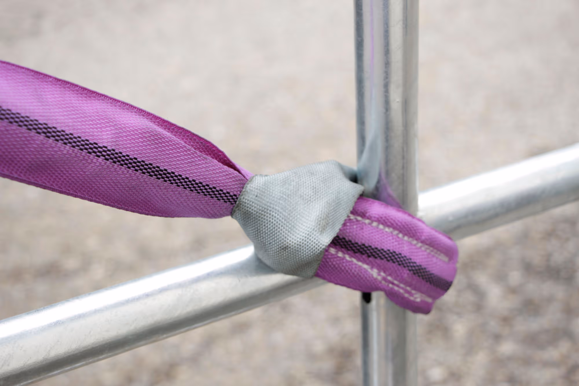 Elingue cravate 2m, violet