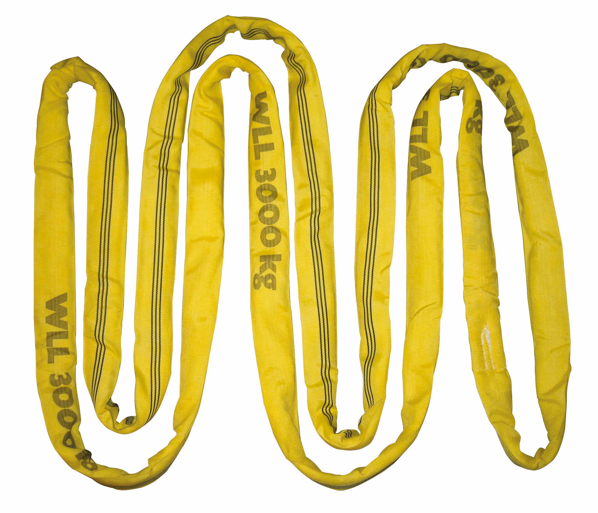 Elingue cravate 3m, jaune