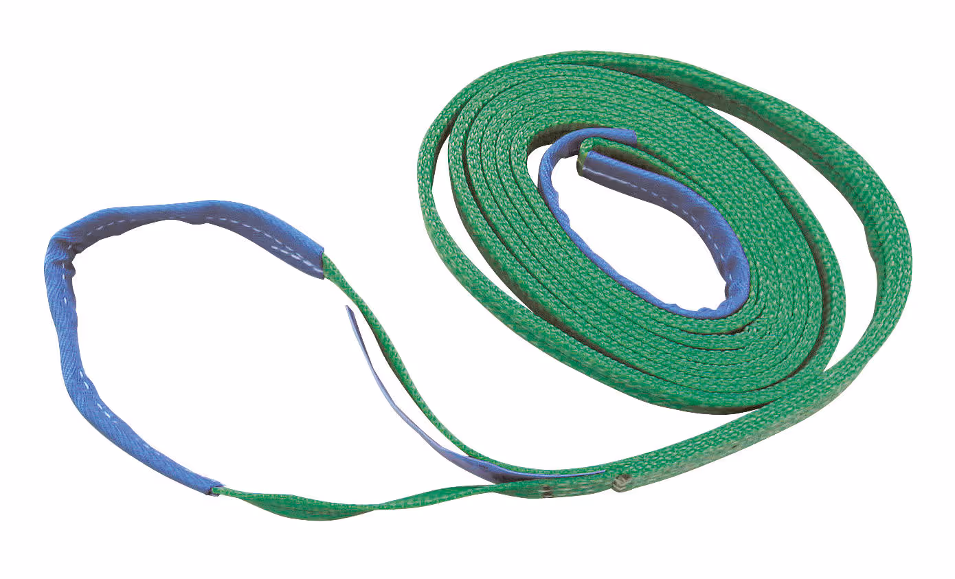 Elingue double boucle 2mX60mm, vert