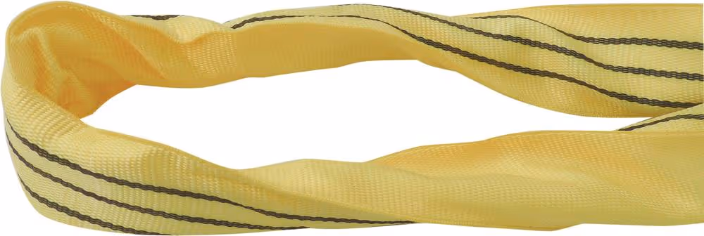 ELINGUE RONDE 3T 1.5M SANS FIN - JAUNE