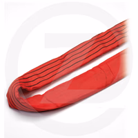 Elingue ronde rouge - 5 t - lg 3 m