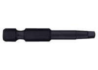 Embout 1/4" renforcé Carré 4 pans N°.2  50mm