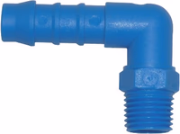 Embout Cannelé Coudé 90° M 1/4" x ø 10