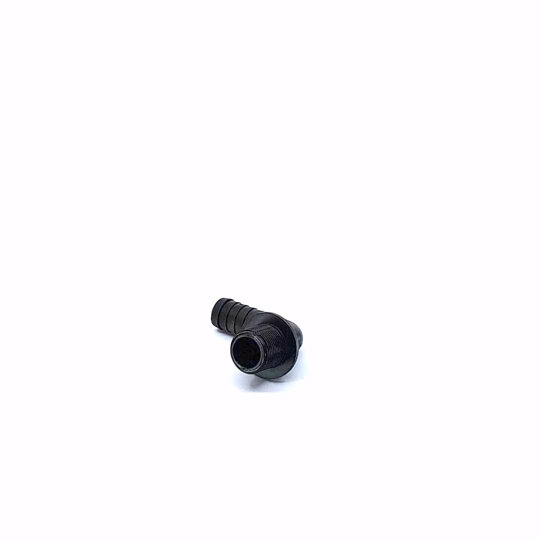 Embout Cannelé Coudé 90° M  3/4"  x ø20