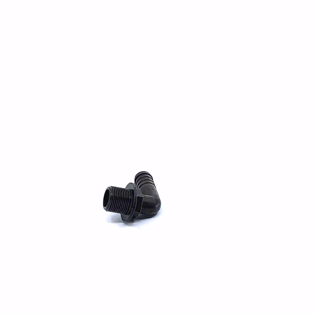 Embout Cannelé Coudé 90° M  3/4"  x ø20