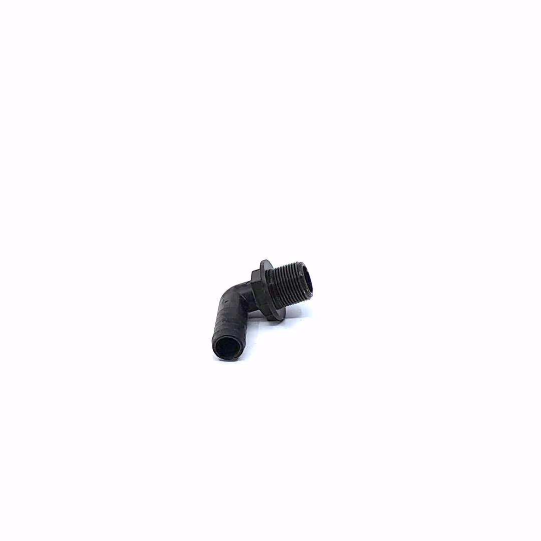 Embout Cannelé Coudé 90° M  3/4"  x ø20