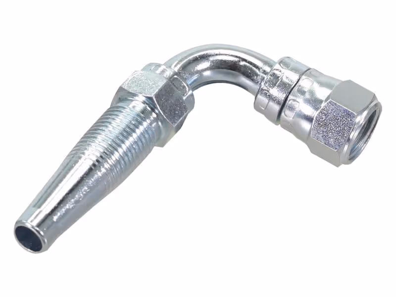Embout F 90°visser 9/16''JIC flex.3/8''