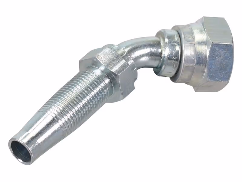 Embout femelle 1/2''BSP 135° à visser,flexible 1/2''