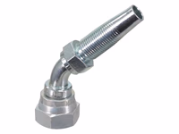 Embout femelle 1/2''BSP 135° à visser,flexible 1/2''