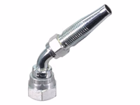 Embout femelle 3/8''BSP 135° à visser,flexible 3/8''