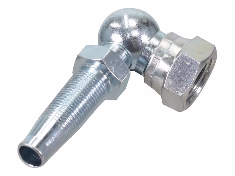 Embout femelle 90° à visser 1/2''BSP flexible 1/2''