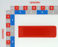 Embout K25*6 Long.90 Rouge (Bout Carre) 