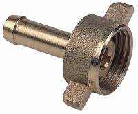 Embout Laiton Cannelé à Ecrou Taraudé Femelle 1/2" x ø13