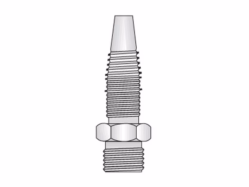 Embout M visser 1/4''BSP flex.1/4''