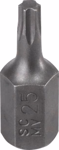 Embout male hex torx t25 lg30/10751