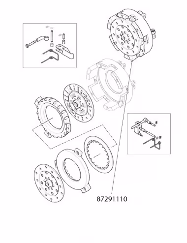 Embrayage 87291110 - New Holland